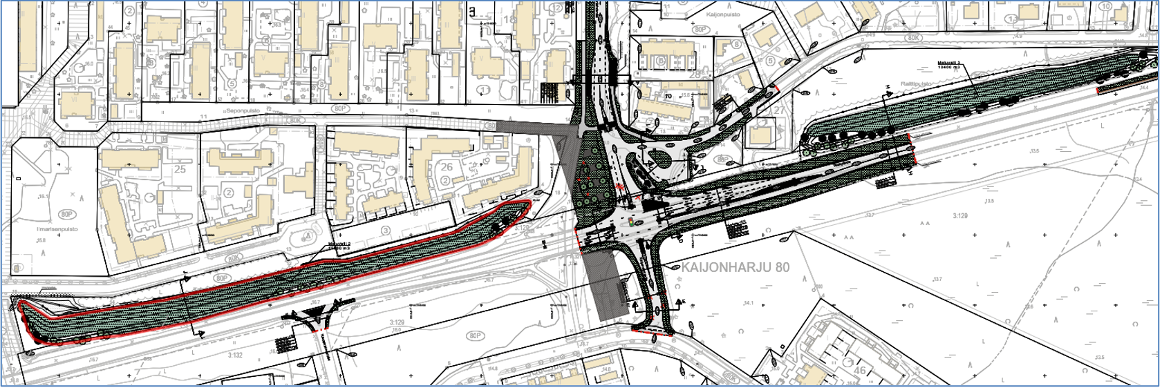 Yleiskartta meluvallista
