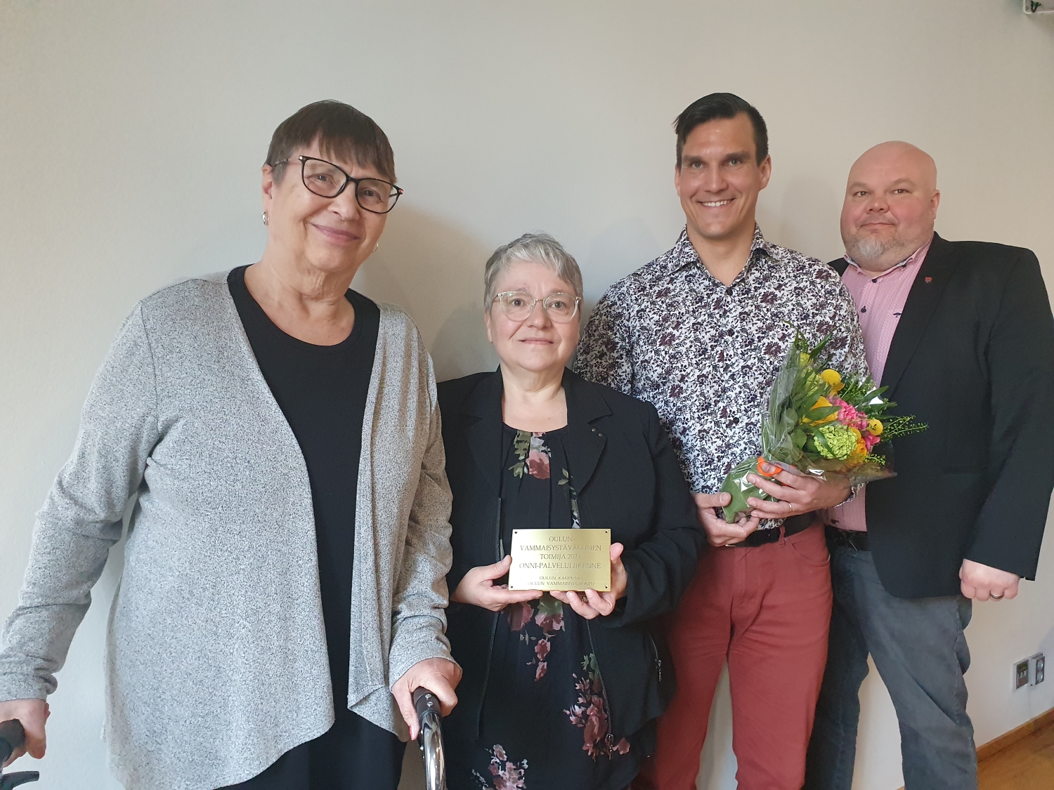 Hilkka Nivukoski, Tarja Mikkola, Joni Meriläinen, Pasi Laukka