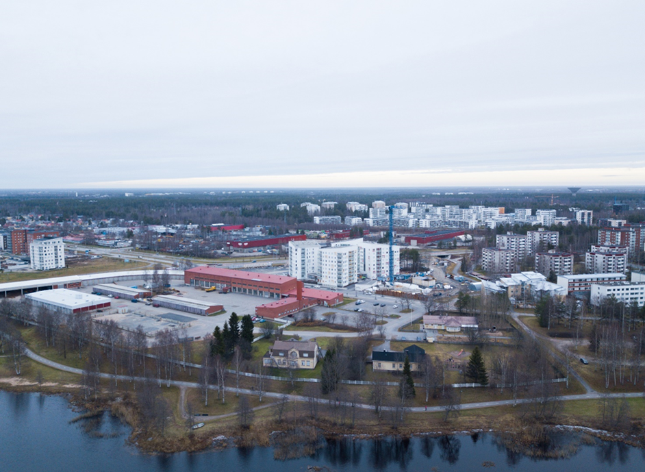 Ilmakuva Hartaanrannalta