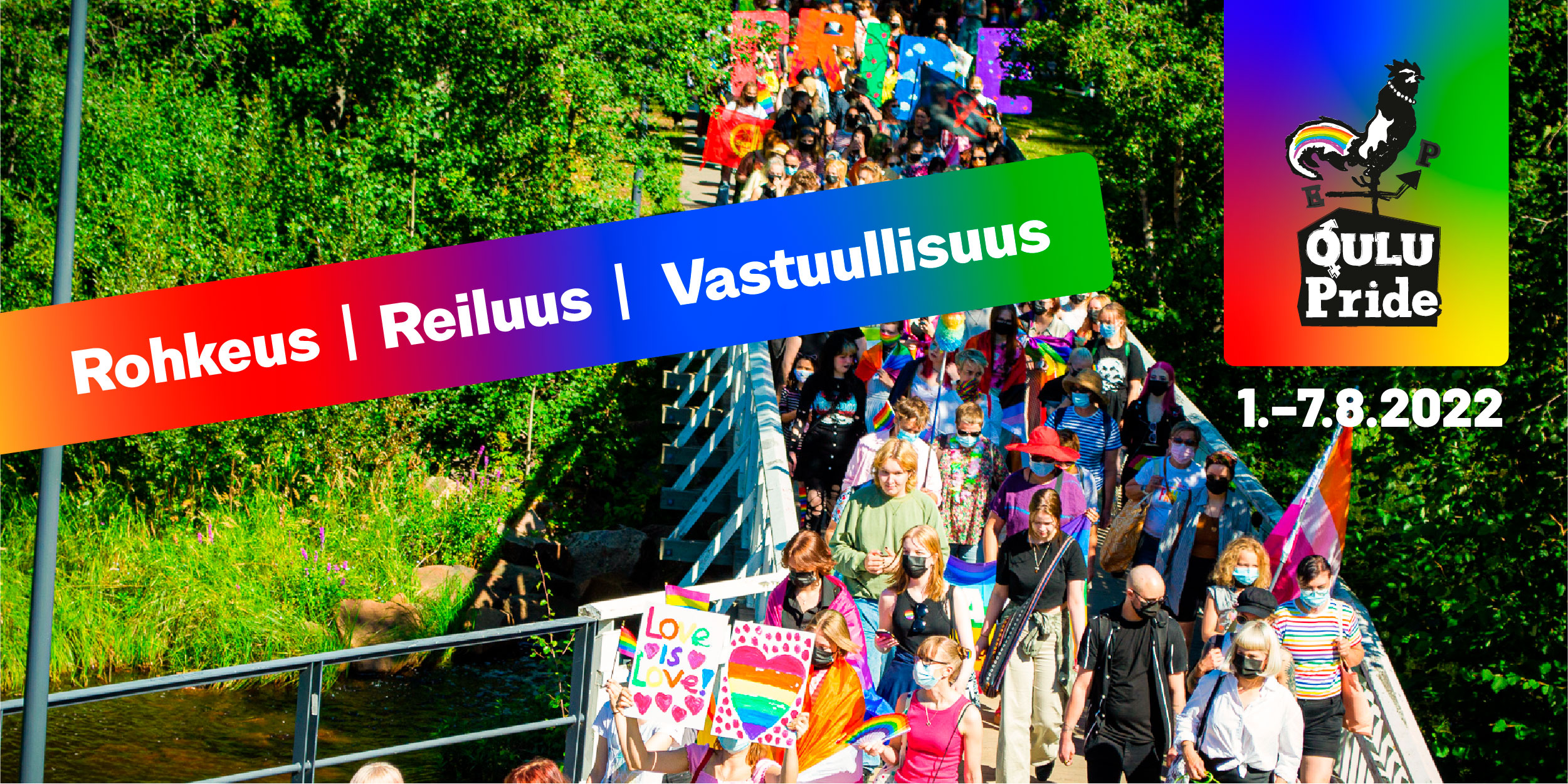 Oulu Pride 1.–7.8. 