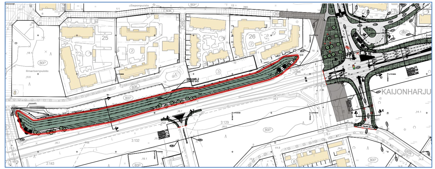 Ympäristösuunnitelma meluvallista