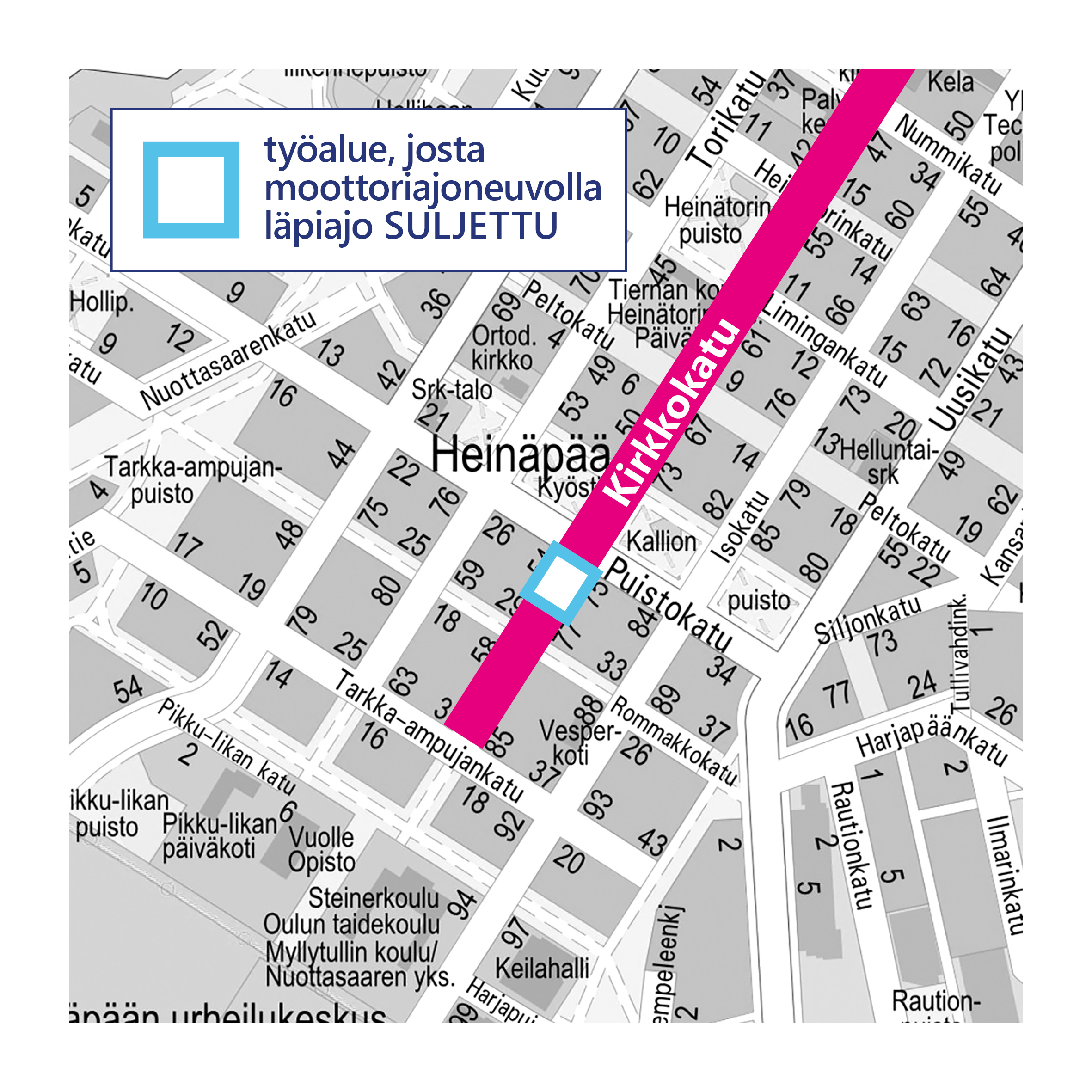 Karttakuva alueesta.