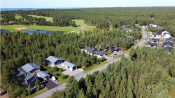 Ilmakuva Virpiniemen Kellonlahden alueesta