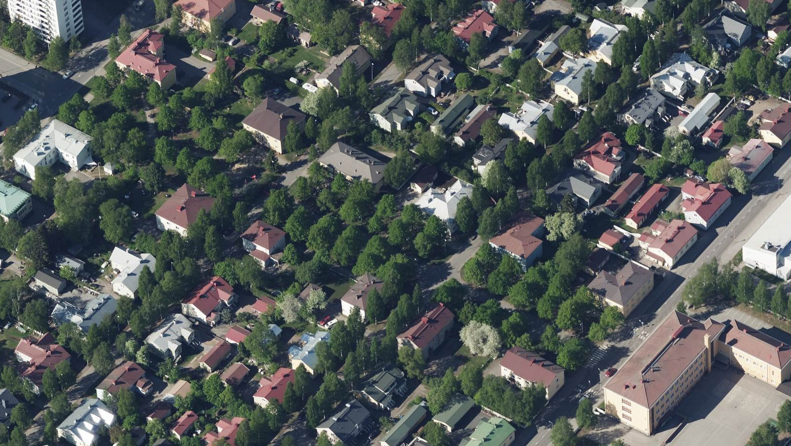 Viistoilmakuva Puu-Raksilasta