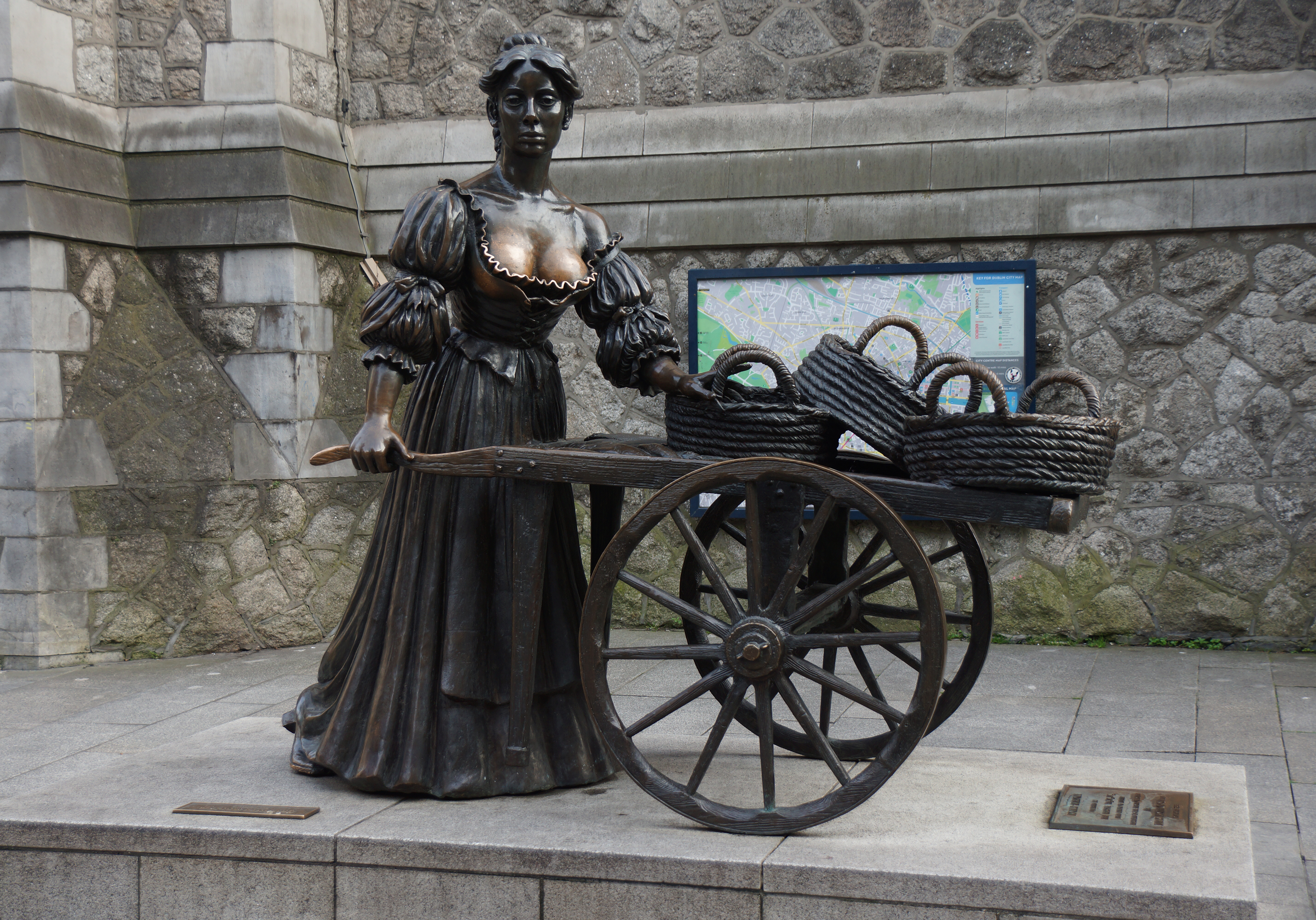 Molly Malone- patsas Dublinissa.