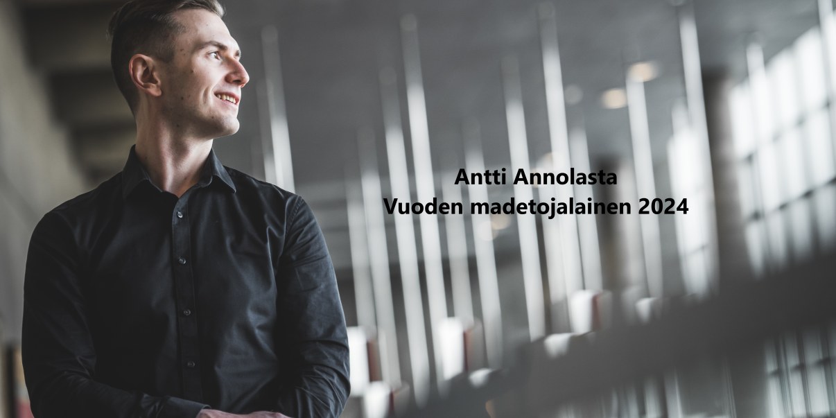 Antti Annolasta Vuoden madetojalainen 2024
