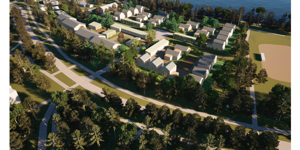 Haukiputaan jokiranta, Koulukuja – Jokelantie 