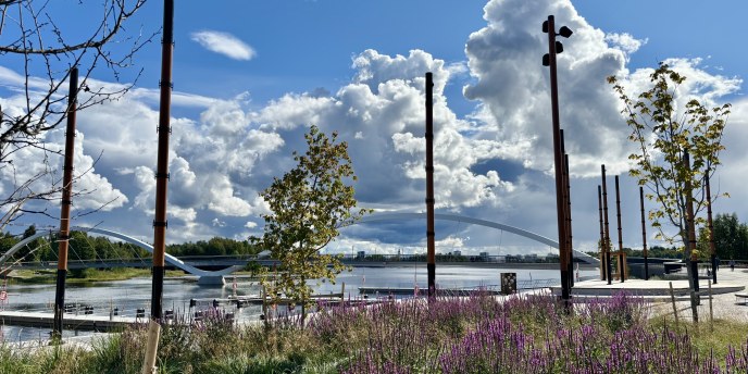 Vaakunakylän bulevardi ja Hartaansilta