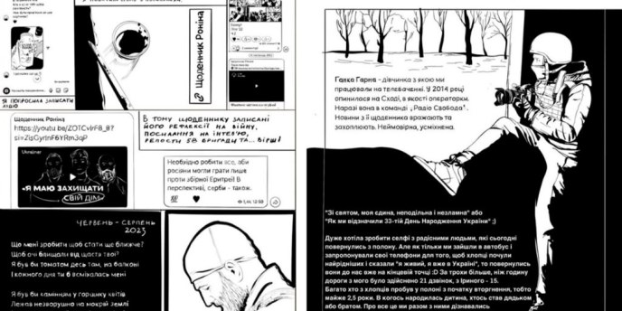 Ukrainalaisen nuoren taiteilijan puhutteleva sarjakuvateos esillä Oamkissa helmi-maaliskuussa