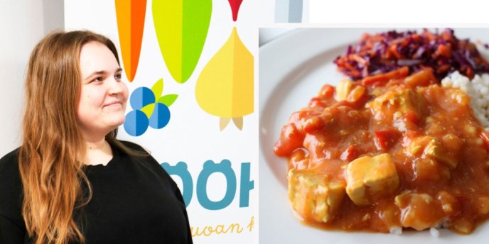 Paikalliset nuoret pääsivät itse suunnittelemaan reseptit Euroopan parhaaseen kasvisruokaan