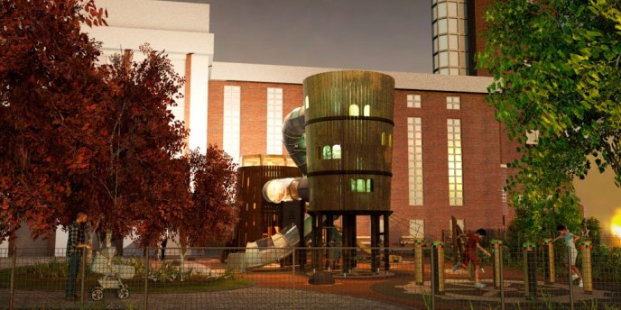 Tiiman pihalle rakentuu Seikkailutehdas – vanha nahkatehdas herää eloon