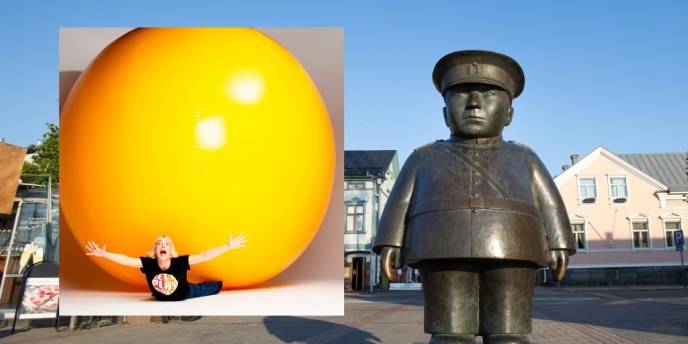 Jättipallot vierivät läpi Oulun ja Suomen – kyseessä on uuden viihdeohjelman kuvaukset