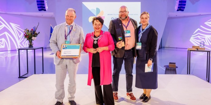 My Oulu: Oulu Wins Eurocities Award as Sustainable Future Learning Stream Recognized as European Best Practice