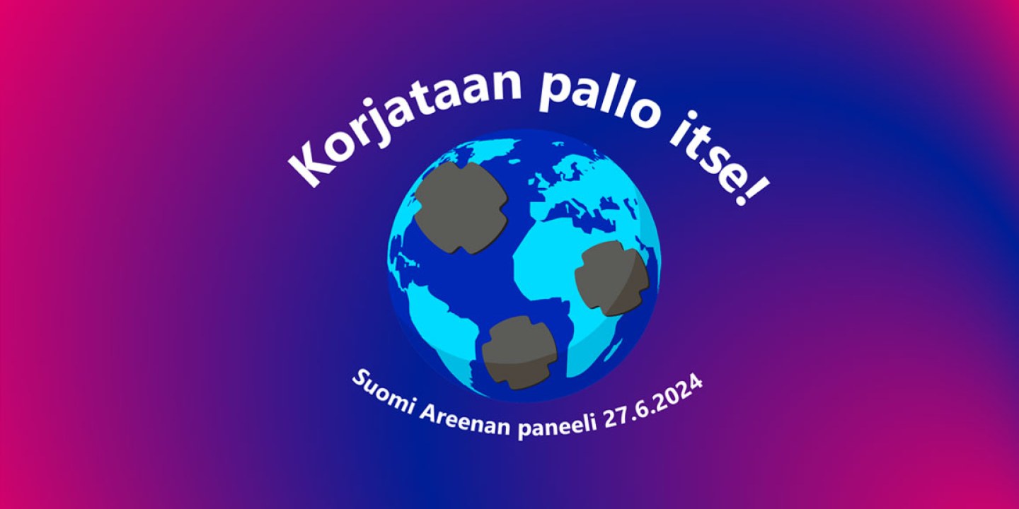 Kaupunki mukana SuomiAreenalla kestävän tulevaisuuden teemoilla Kau­pun­ki mu­ka­na Suo­miA­ree­nal­la kes­tä­vän tu­le­vai­suu­den tee­moil­la