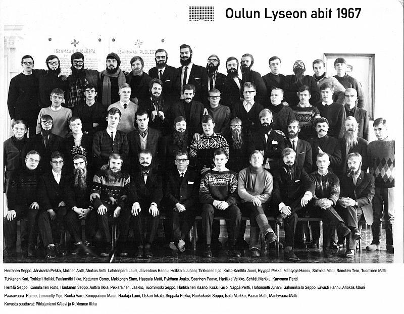 Lyseon abiturientit 1967