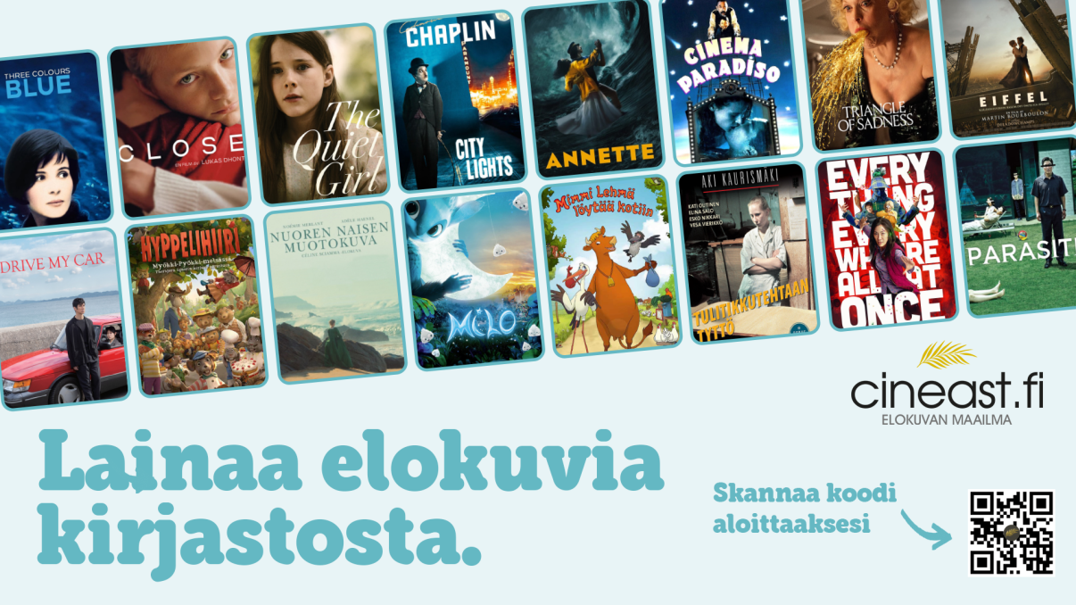 Lainaa elokuvia kirjastosta: Cineast.fi