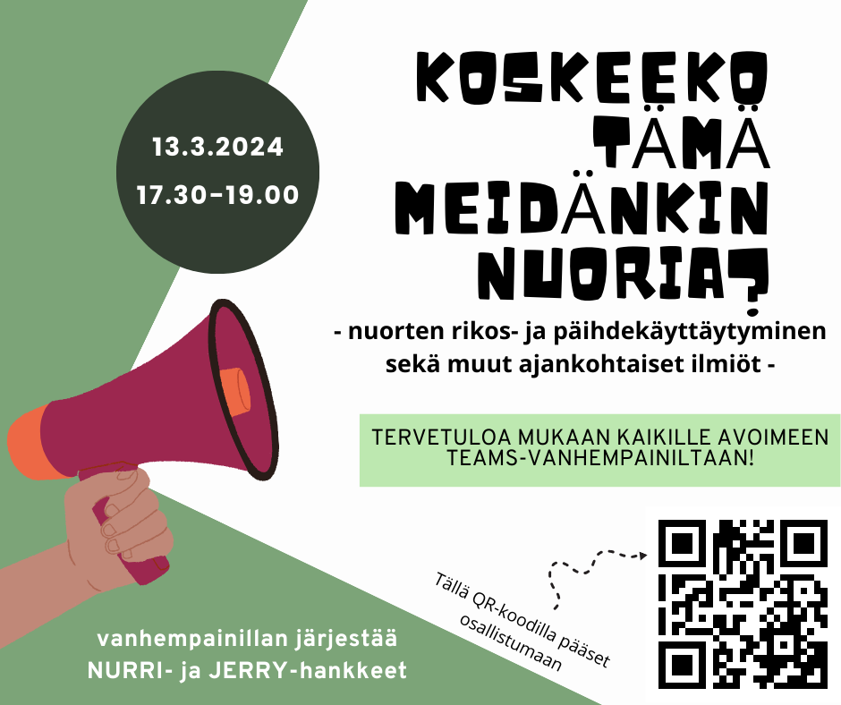 koskeeko tämä myös meidän nuoria? -mainos