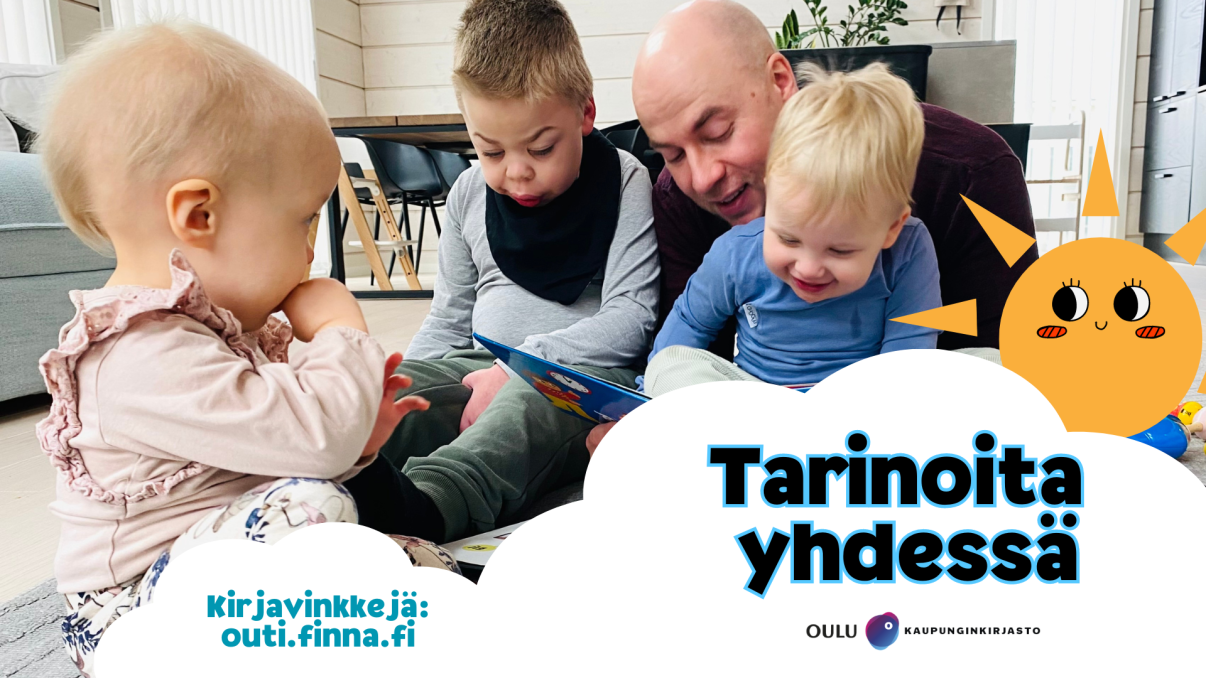 Tarinoita yhdessä. Kirjavinkkejä: outi.finna.fi