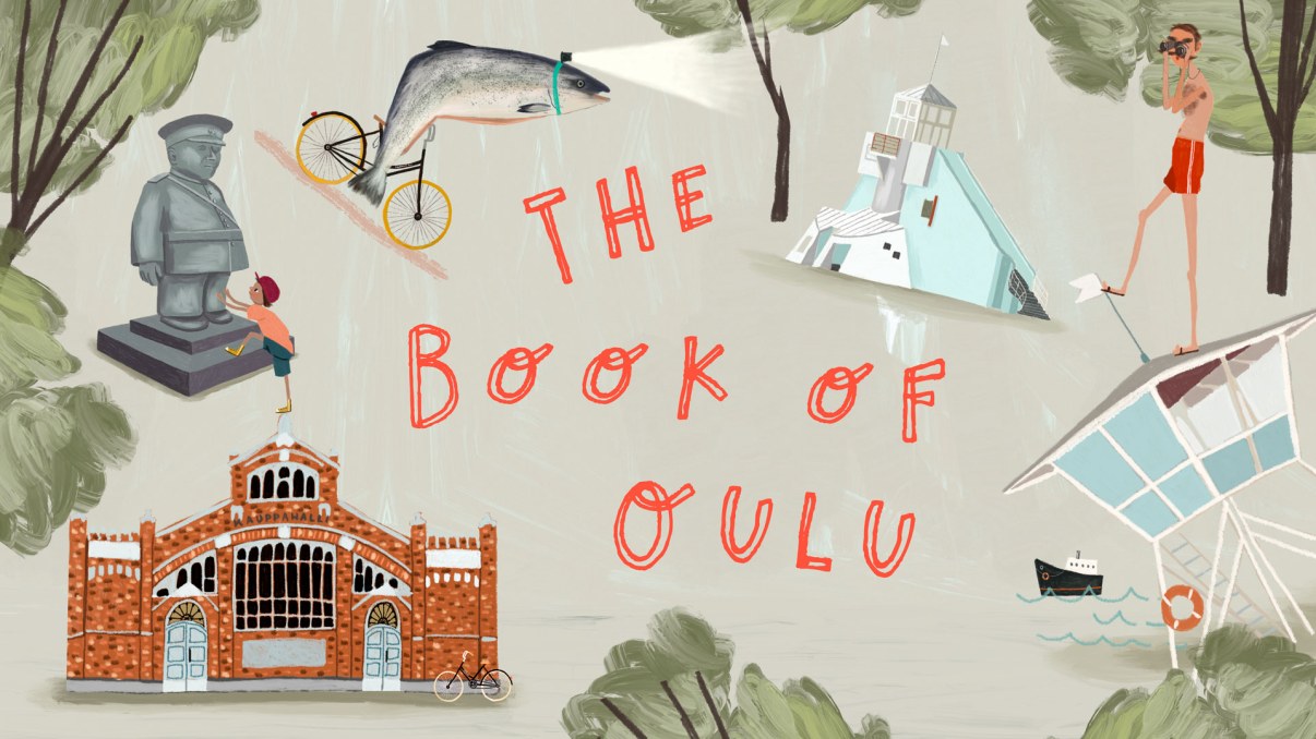 The Book of Oulu -kirjan kansi