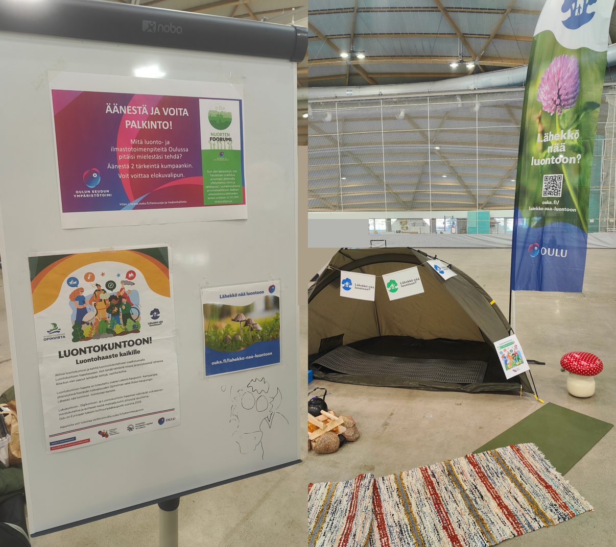 Ympäristötoimen toimintapiste Nuorten foorumissa 2025