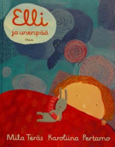 Elli ja unenpää -kirjan kansikuvitus