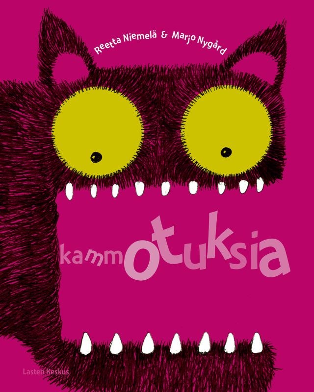 KammOTUKSIA-kirjan kansikuvitus