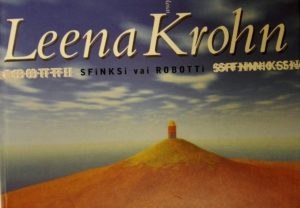 Mitä kuvastin ei kerro (kokoelmasta Sfinksi vai robotti) -kirjan kansikuvitus