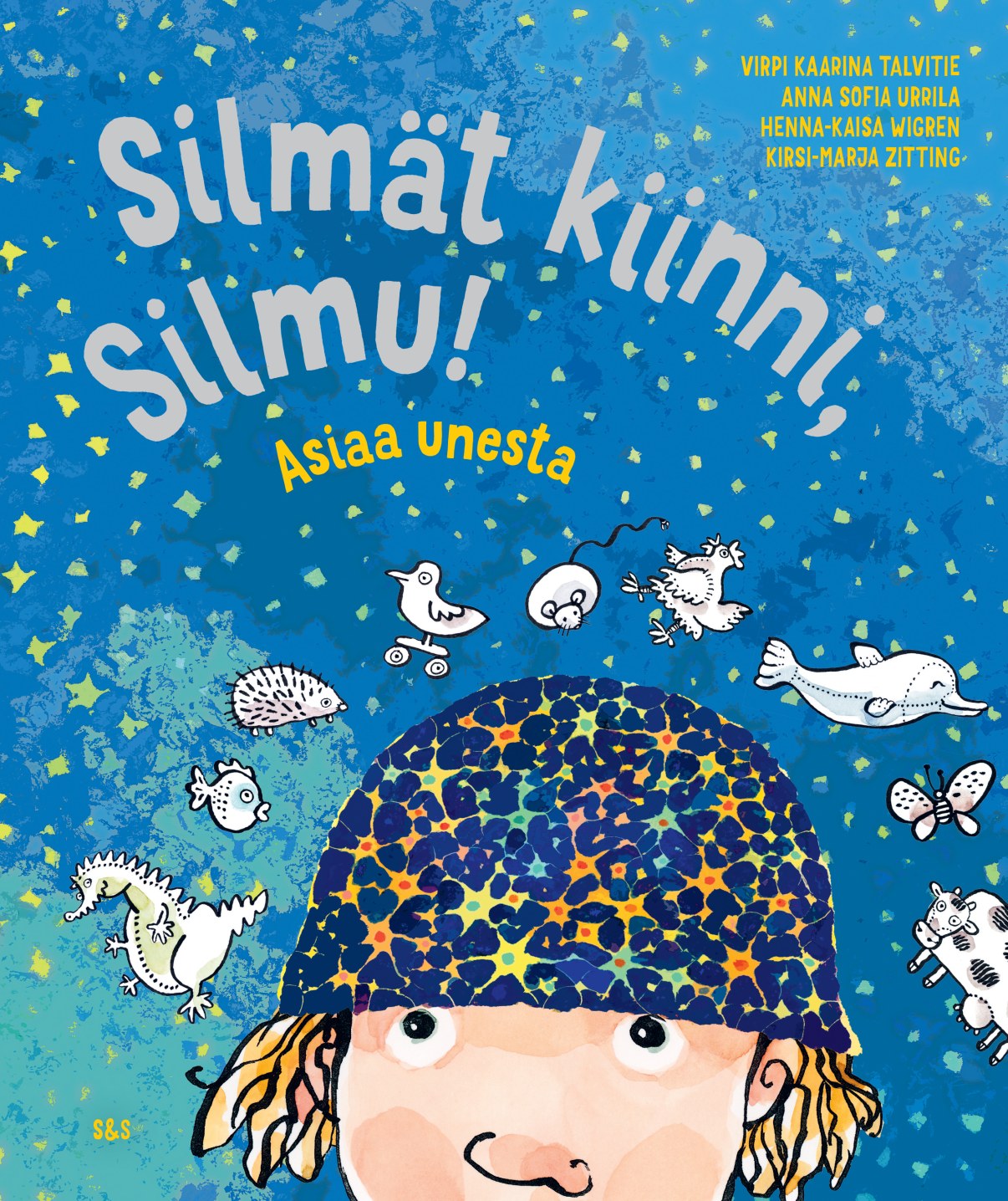 Silmät kiinni, Silmu! Asiaa unesta -kirjan kansikuvitus
