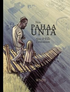 Vain pahaa unta -kirjan kansikuvitus