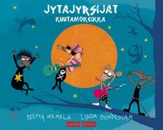 Jytäjyrsijät. Kuutamokeikka -kirjan kansikuvitus