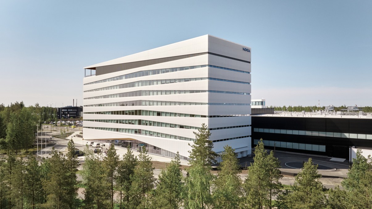 Nokian uusi älykampus ulkoa