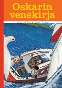 Oskarin venekirja -kirjan kansikuvitus