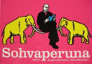 Sohvaperuna-kirjan kansikuvitus