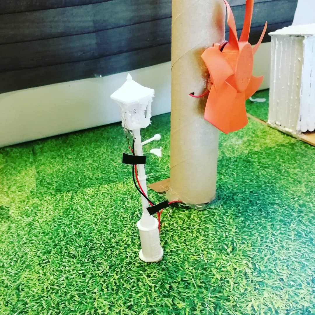 Kuva oppilaiden tuotoksesta