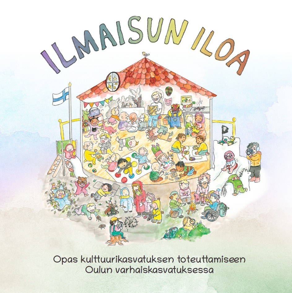 Ilmaisun iloa oppaan -kansilehden kuva