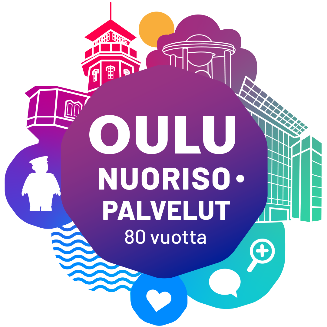 Nuorisopalvelut 80v logo