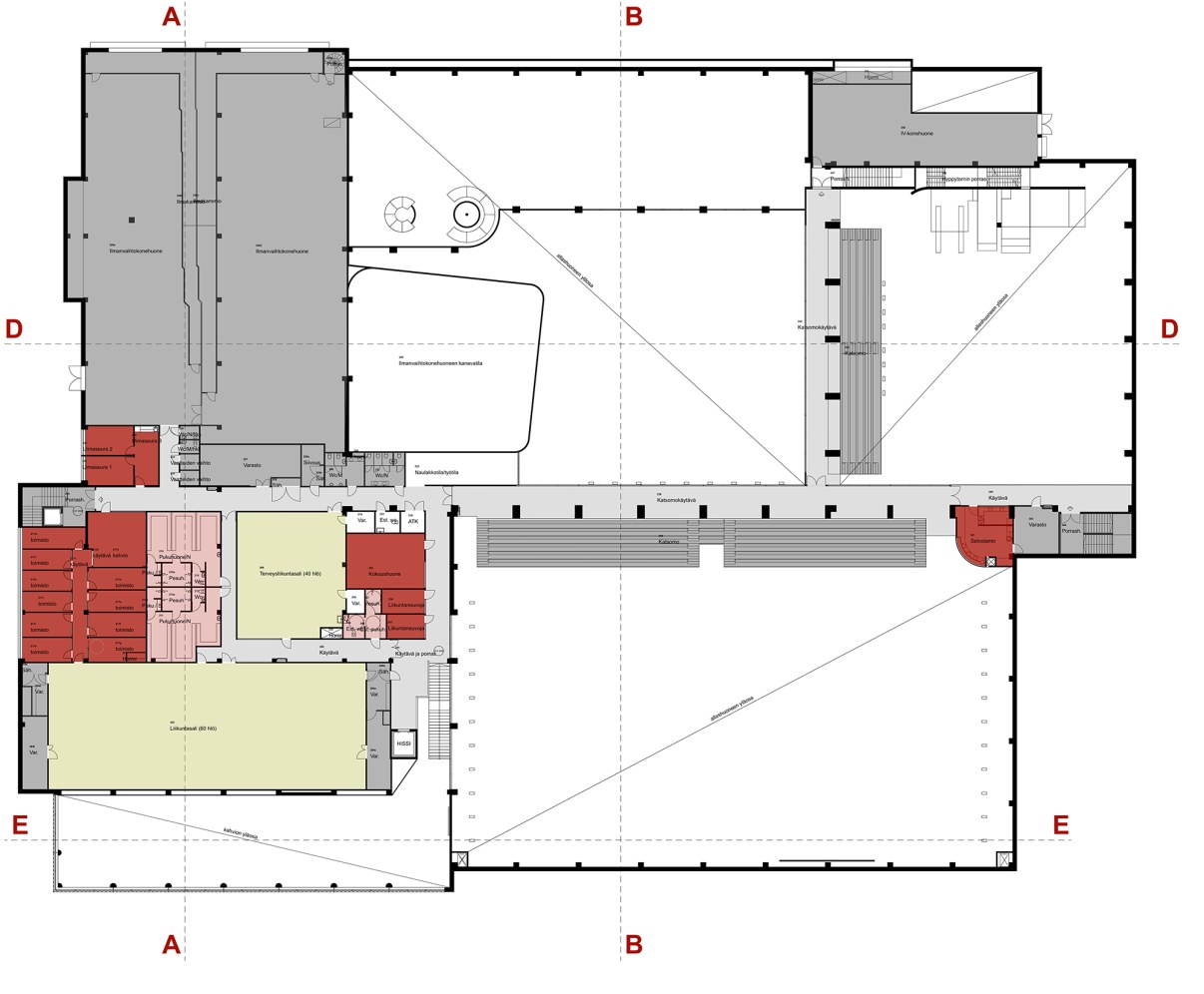 Pohjapiirros toinen kerros