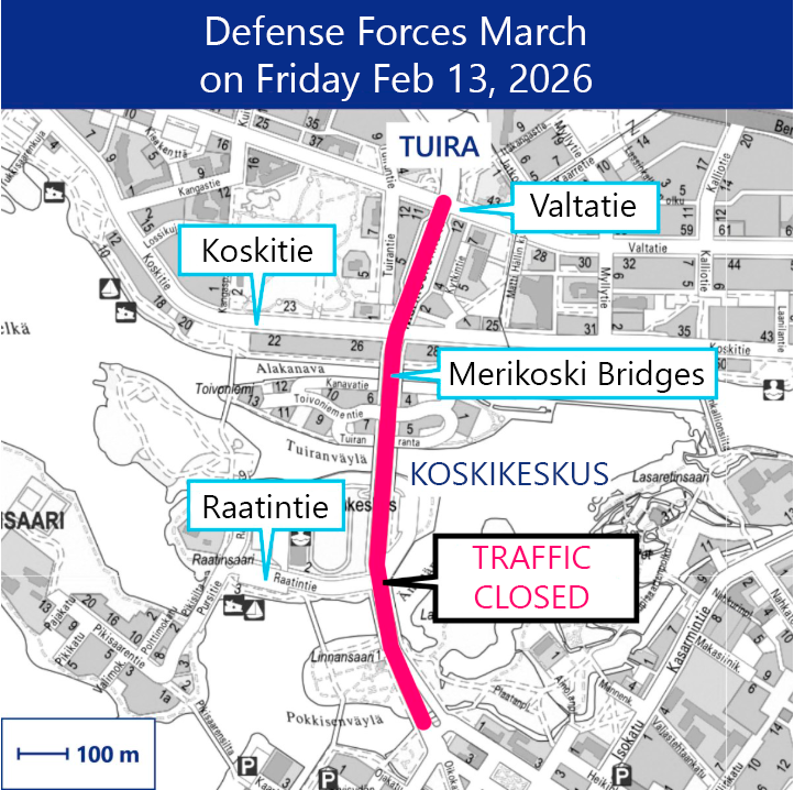 Map of the affected area.