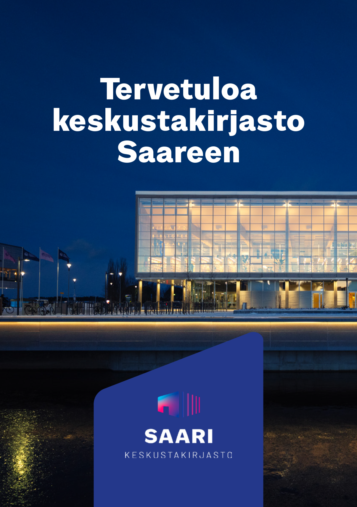 Esite jonka otsikko on Saari-kierros, paljon tekstiä laatikoissa.