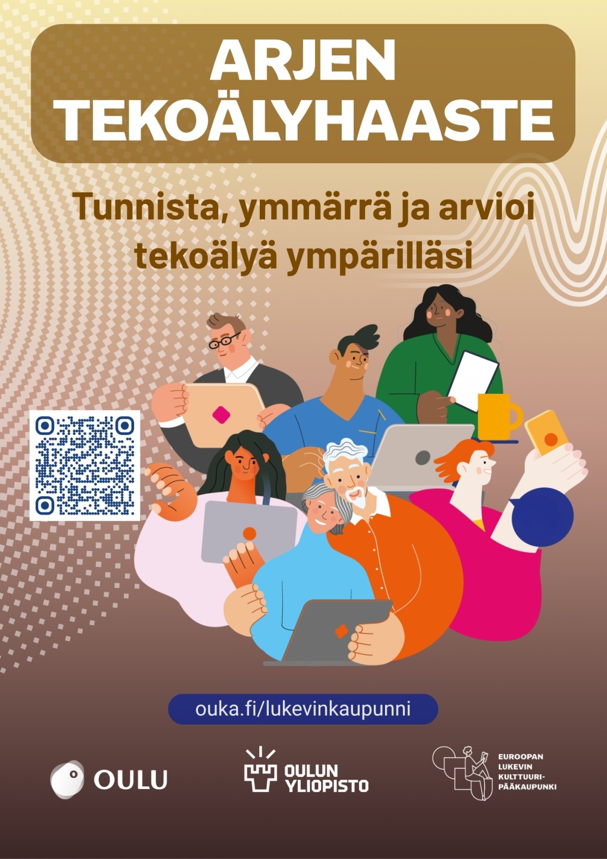 Arjen tekoälyhaaste. Tunnista, ymmärrä ja arvioi tekoälyä ympärilläsi. 