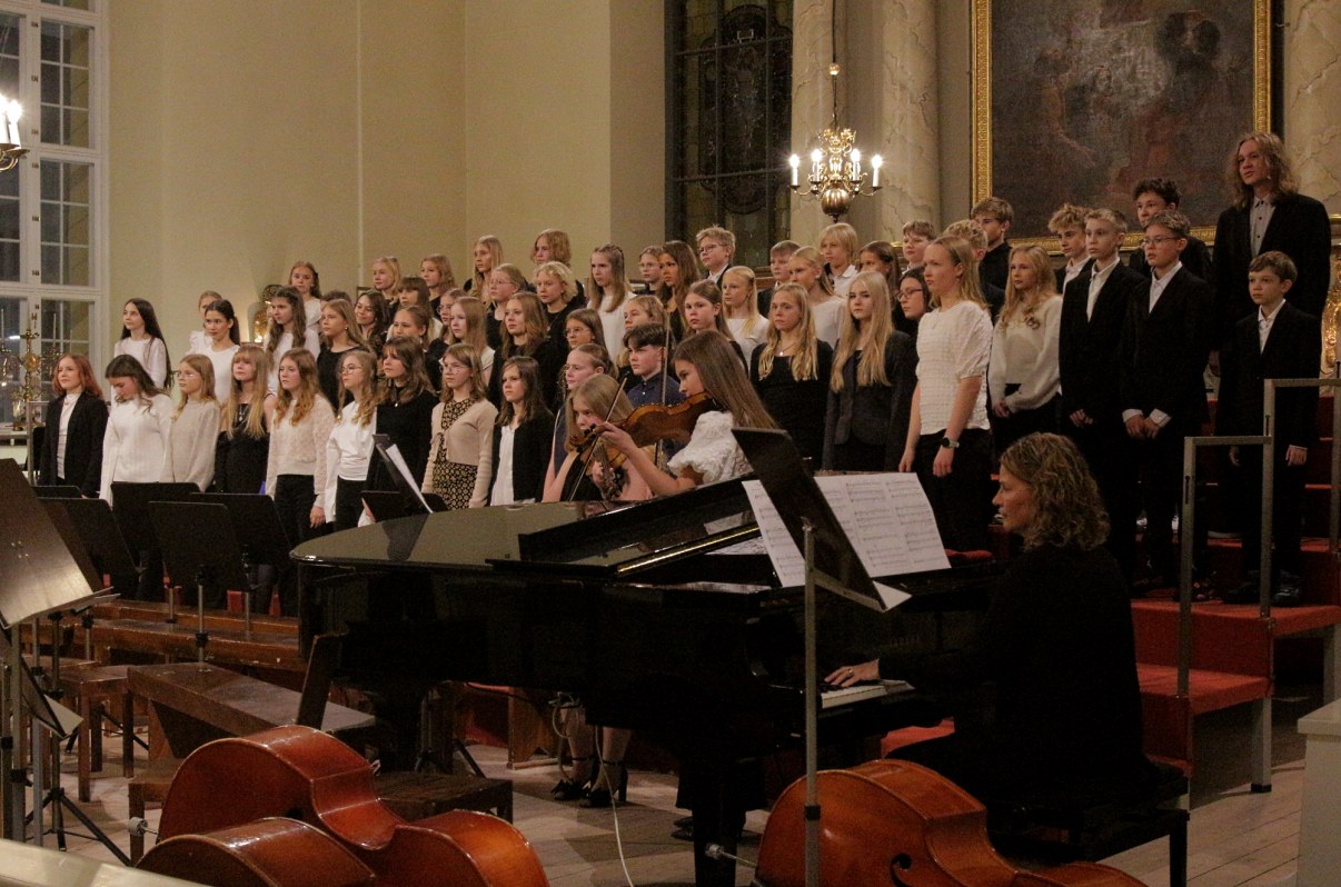 Joulukonsertti. Samulin kuoro