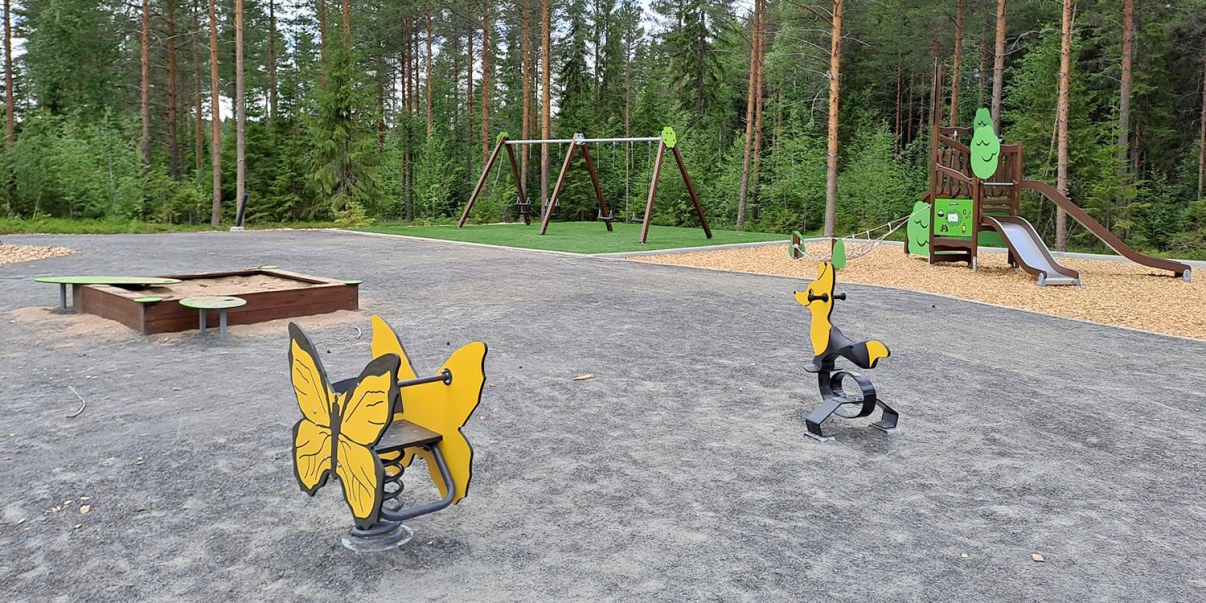 Kuva, Vesalanmäen leikkipaikka.
