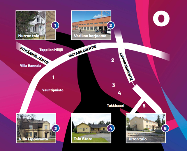 Kuva on havainnekuva Hartaanselänrannan Hietasaaren puoleisesta rannasta, johon rakennetaan tulevaisuudessa uusi rantabulevardi, taloja ja uusi silta.