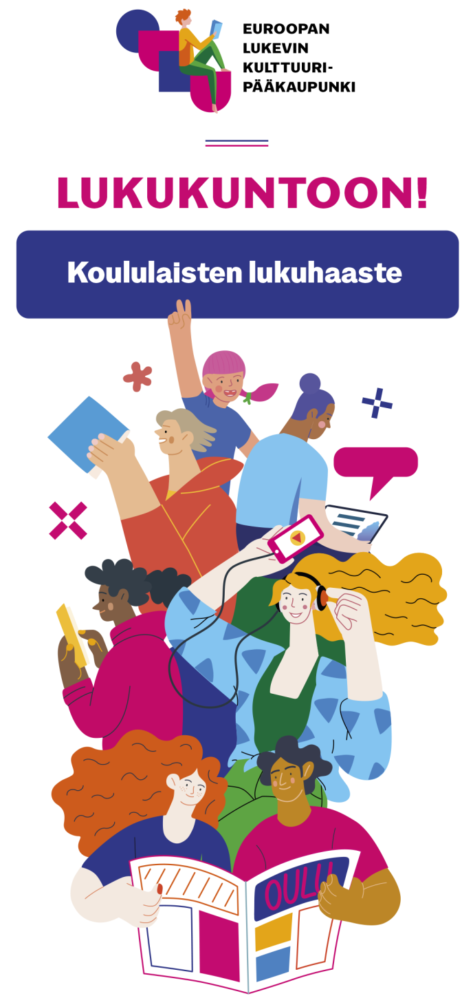 Lukukuntoon! Koululaisten lukuhaaste.