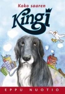 Koko saaren Kingi -kirjan kansikuvitus