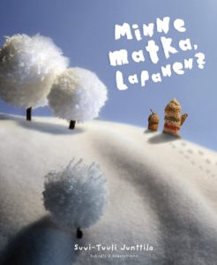 Minne matka, lapanen? -kirjan kansikuvitus