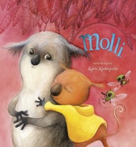 Molli-kirjan kansikuvitus