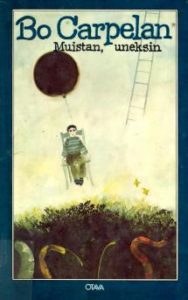 Muistan, uneksin -kirjan kansikuvitus