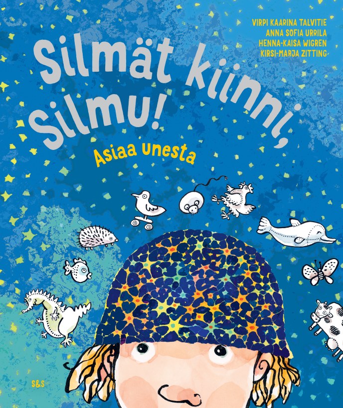 Silmät kiinni, Silmu! Asiaa unesta -kirjan kansikuvitus