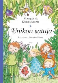 Unikon satuja -kirjan kansikuvitus